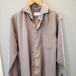 Linen Eton Casual Button Down Shirt